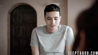 Brother's Forbidden Threesome With Step Mom Syren De Mer