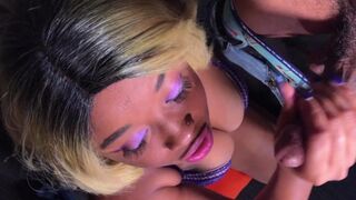 Double Penetration with Dominated妓女 Nina Rivera servicing Two Dicks