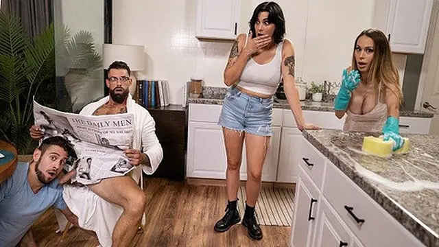 Curious Bi - Dante Colle Faces Hard Choice With GFs Step  House MILF OR DILF