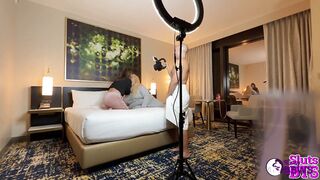 SluttyBBWs - BTS Suzanne Shares Her Man With BBW Curvy Mary