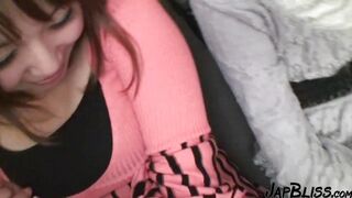 Japanese Step Daughters In A Threesome