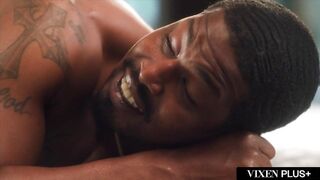 VIXENPLUS Naughty MILF Penny Takes On Two Thick BBCs