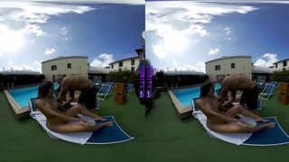 PURITYVR Three lesbian goddesses with Guilia, Benny, and Ale