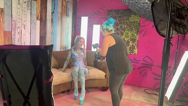 Behind the Scenes Double Stuffed & Dripping Wet