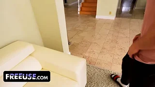 Busty blonde Pristine Edge shares her girlfriend with Brookie Blair